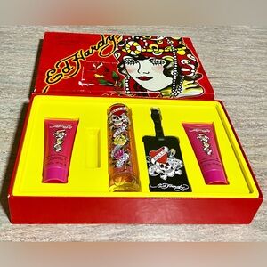 Ed Hardy by Christian Audigier Love Kills Perfume, lotion, shower gel, luggage